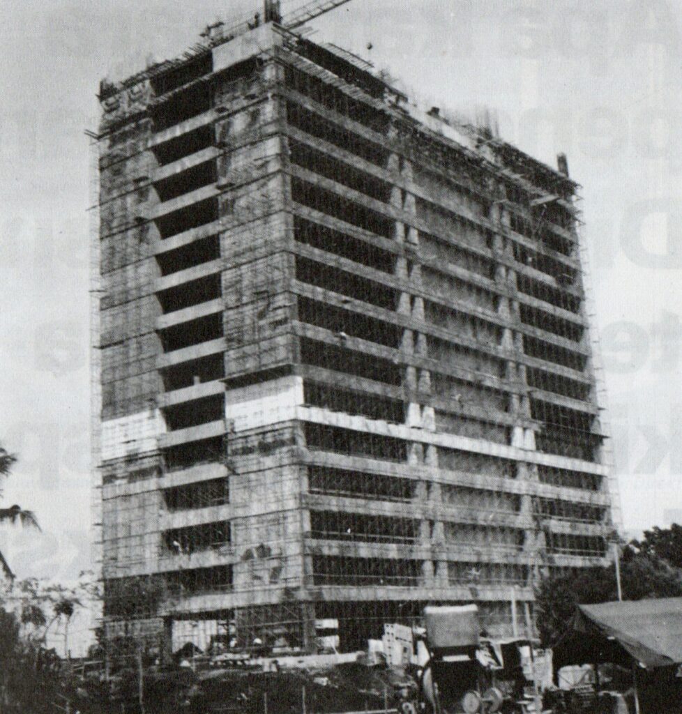 Wisma Metropolitan, 1976. Jakarta 1970an tempo dulu