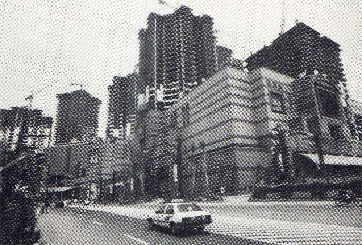 Apartemen Taman Anggrek dalam tahap pembangunan 1996, Jakarta Tempo Dulu