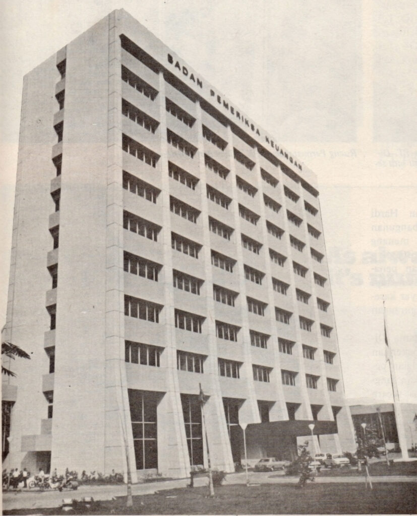 Gedung Badan Pemeriksa Keuangan, 1979