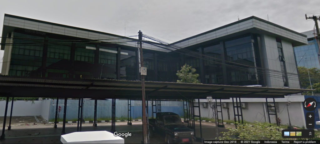 Kantor Gubernur Kalimantan Timur perluasan. Google Street View