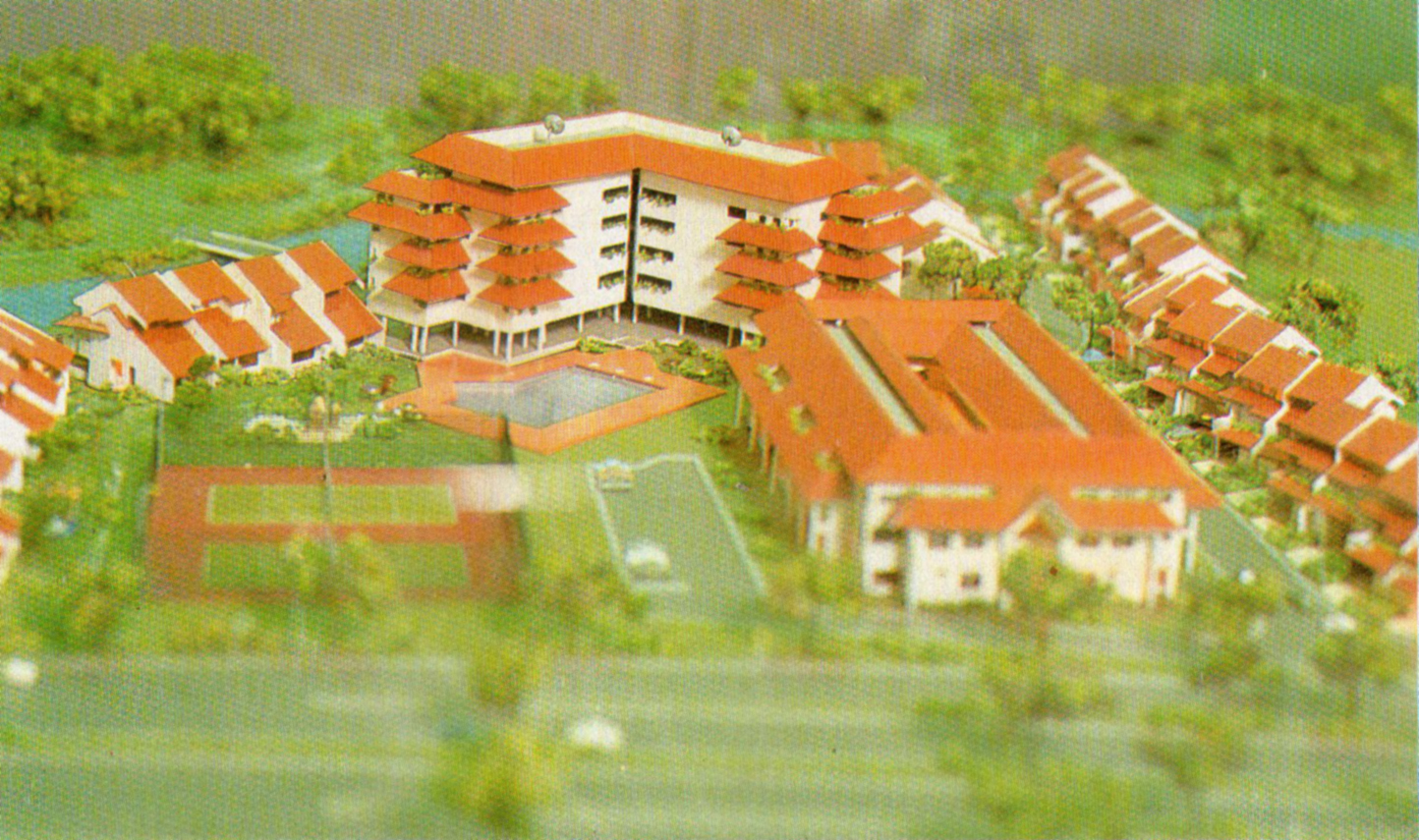 Maket Pondok Klub Villa, 1990
