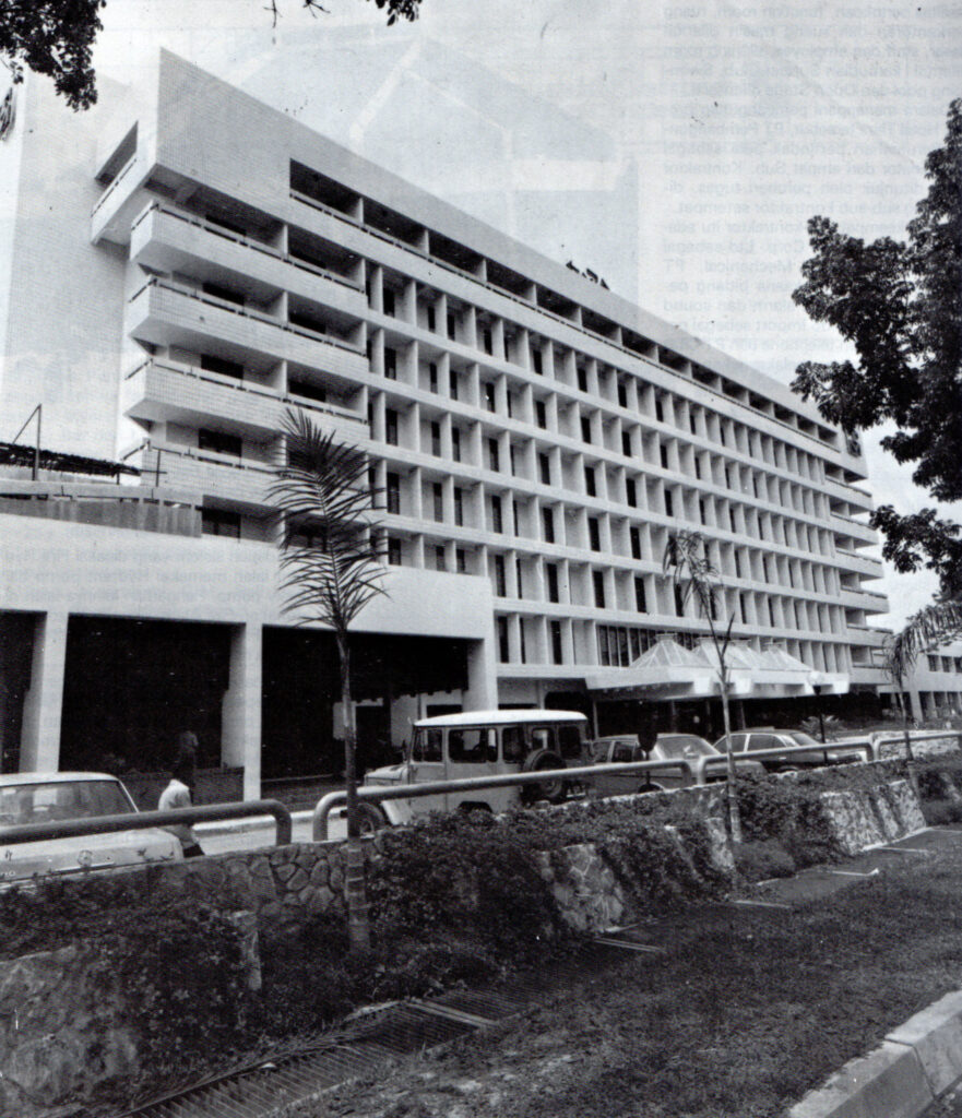Hotel Tiara Medan, 1982