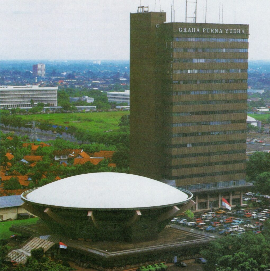 Graha Purna Yudha, Gedung Veteran RI, Jakarta tempo dulu 1970an