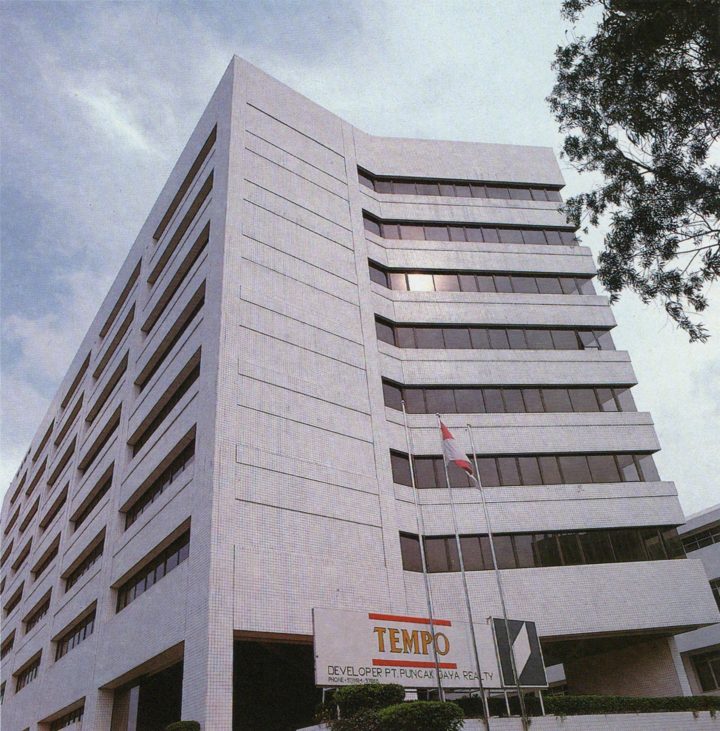 Mayapada Hospital Kuningan, saat masih bernama Wisma Puncak/Tempo, 1986