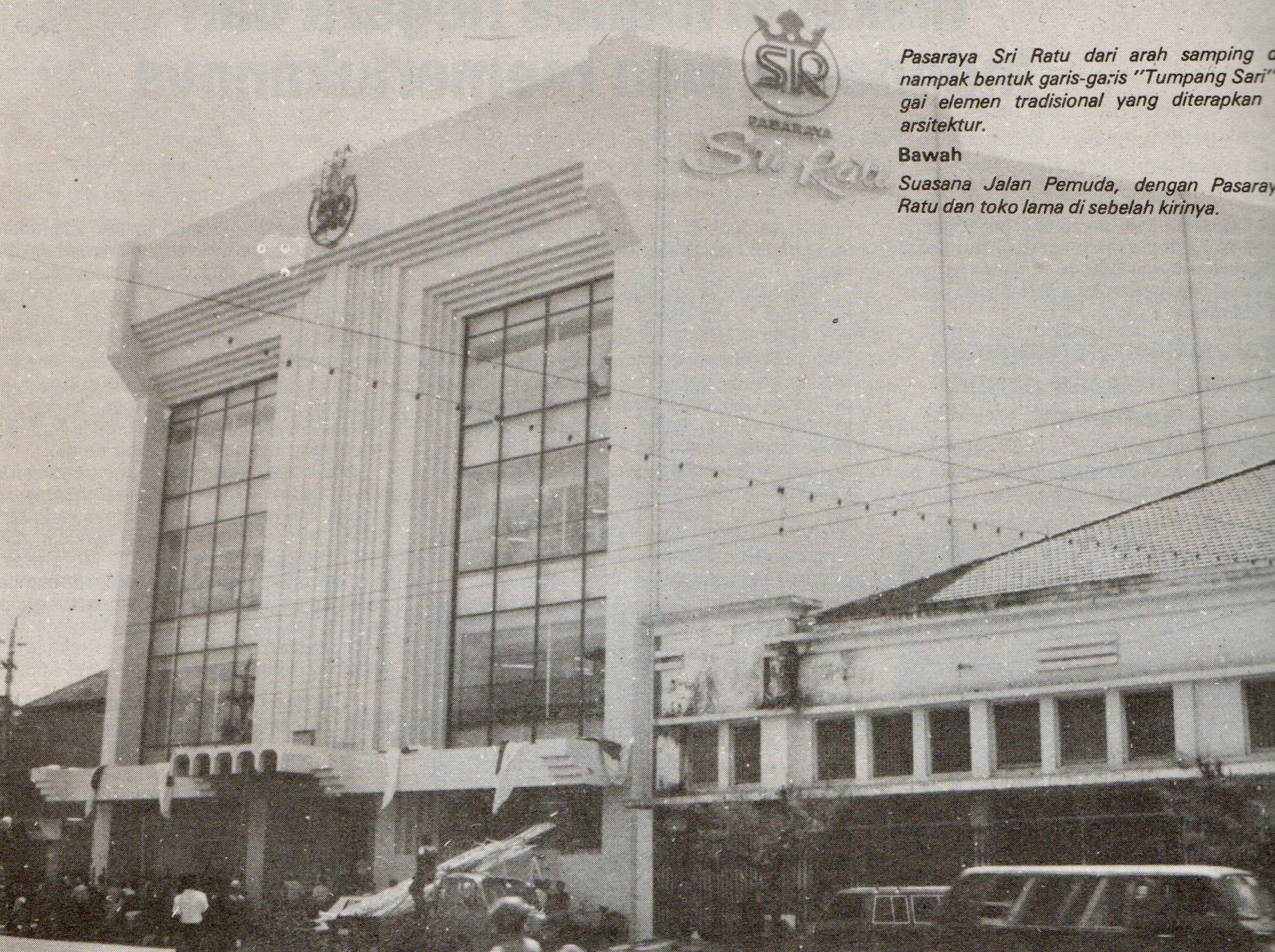 Pasaraya Sri Ratu, Semarang 1980an, 1986 tempo dulu