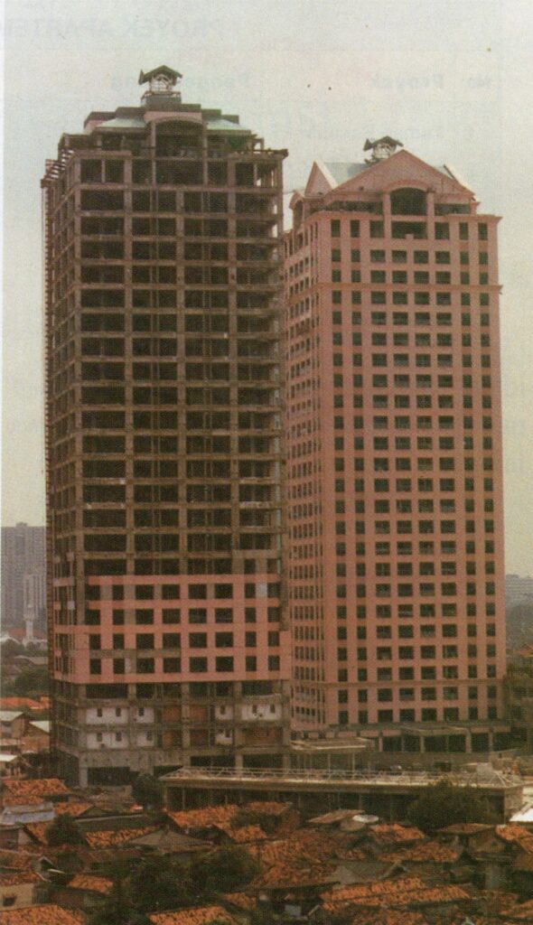 Apartemen Pavilion Park, 1996. Jakarta tempo dulu