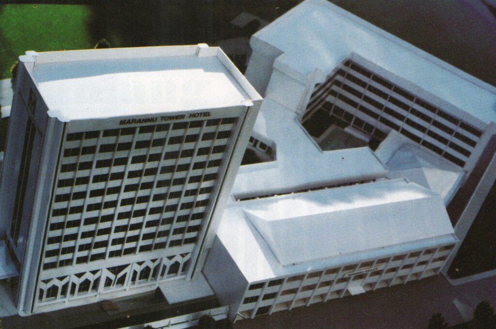 Maket Hotel Marannu Makassar, 1991