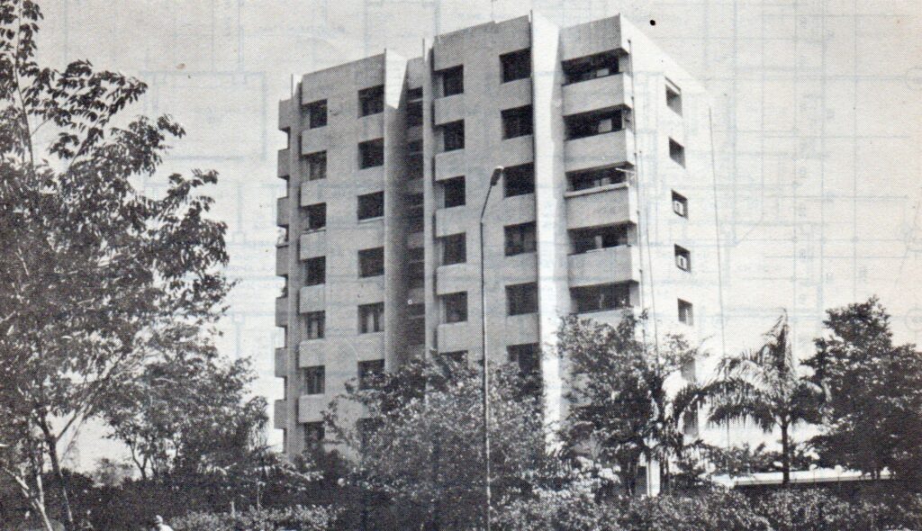 Apartemen Ancol Barat, 1981. Jakarta tempo dulu