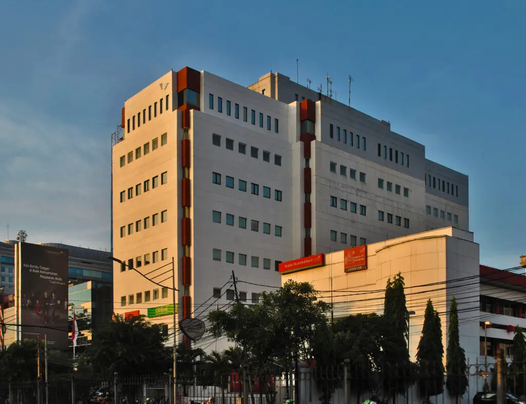 Gedung Garuda Indonesia di Gunung Sahari, Jakarta Pusat, 2016