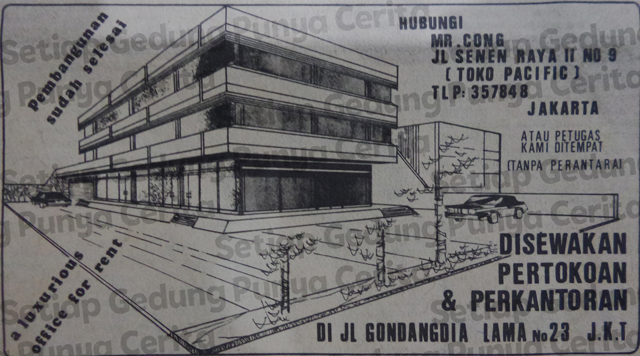 Iklan kantor di Jakarta tempo dulu 1977